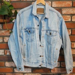 stone washed jean jacket LEVIS